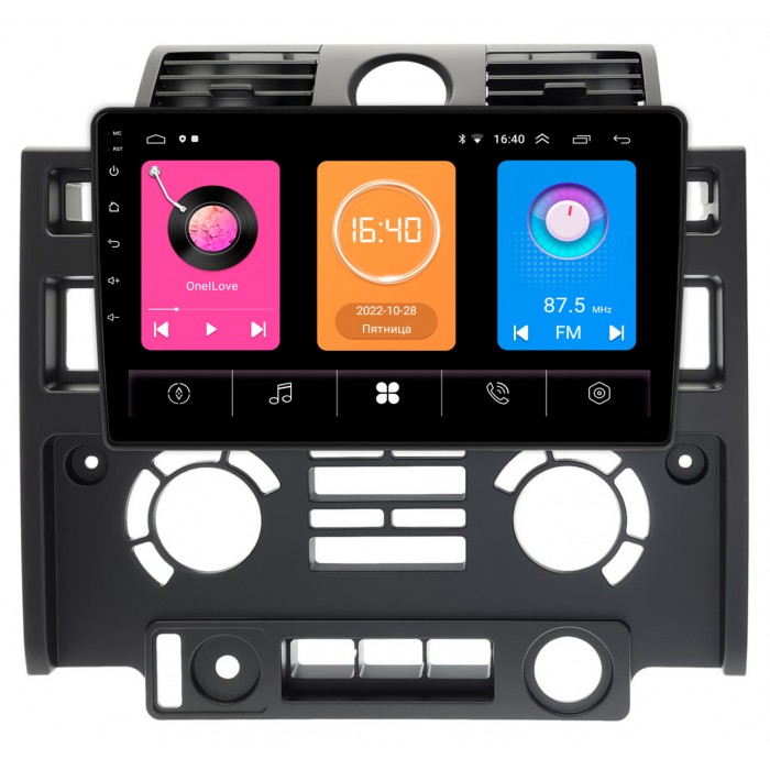 Штатная магнитола Land Rover Defender (2007-2016) OEM RK9-013 на Android 10