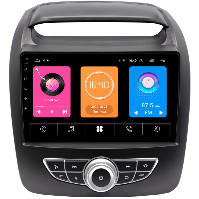 Штатная магнитола Kia Sorento II 2012-2020 (для авто с Navi с кнопками) OEM RK9-1319 на Android 10