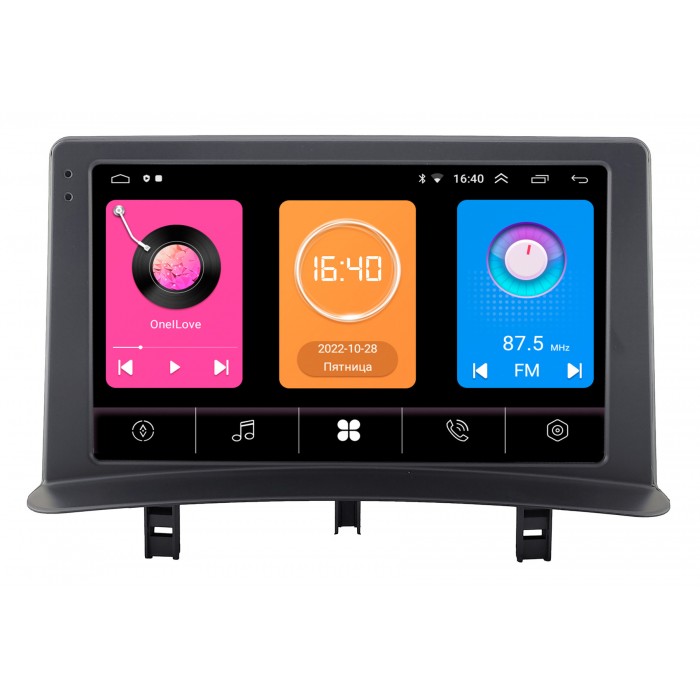 Штатная магнитола Renault Clio 3 (2005-2014) OEM RS9-2486 на Android 10