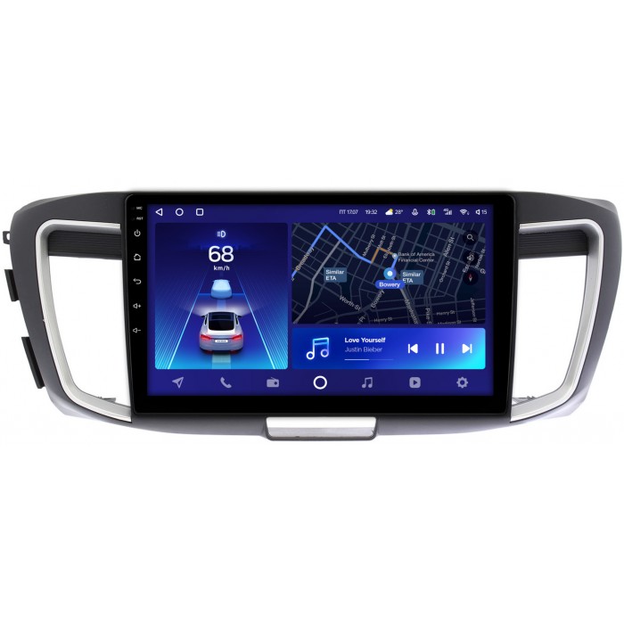 Штатная магнитола Honda Accord 9 (2012-2019) Teyes CC2 PLUS 10 дюймов 3/32 RM-10-1151 на Android 10 (4G-SIM, DSP, QLed)