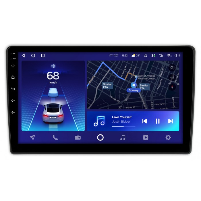 Штатная магнитола GAZ Газель Некст (Gazelle Next) Teyes CC2 PLUS 10 дюймов 3/32 RM-10-856 на Android 10 (4G-SIM, DSP, QLed)