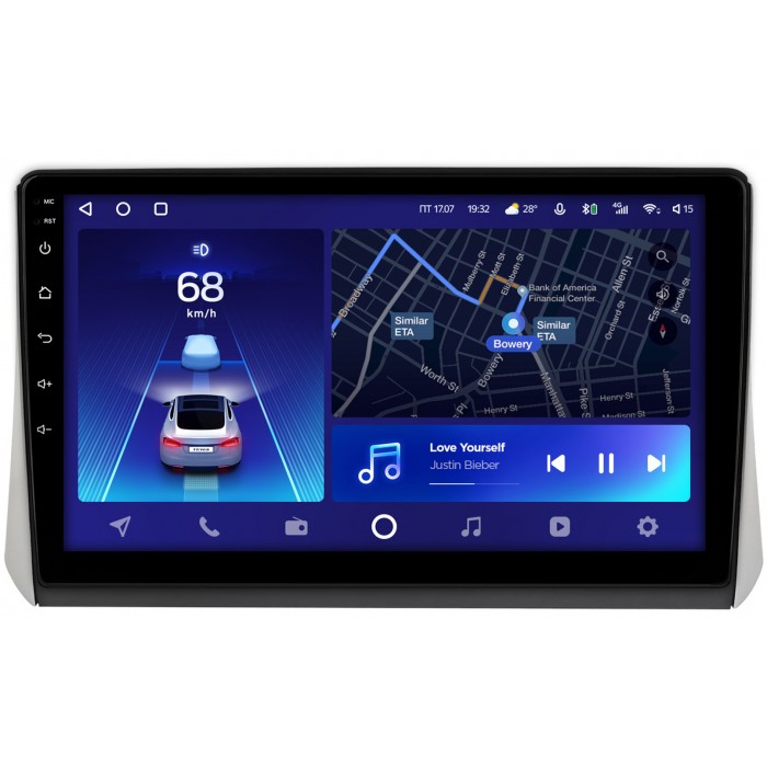 Штатная магнитола Mitsubishi Xpander (2017-2023) Teyes CC2 PLUS 10 дюймов 6/128 RM-10-092 на Android 10 (4G-SIM, DSP, QLed)
