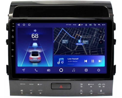 Toyota Land Cruiser 200 2010-2012 для авто с NAVI (Тип3) Teyes CC2 PLUS 10 дюймов 6/128 RM-10-1203 на Android 10 (4G-SIM, DSP, QLed)