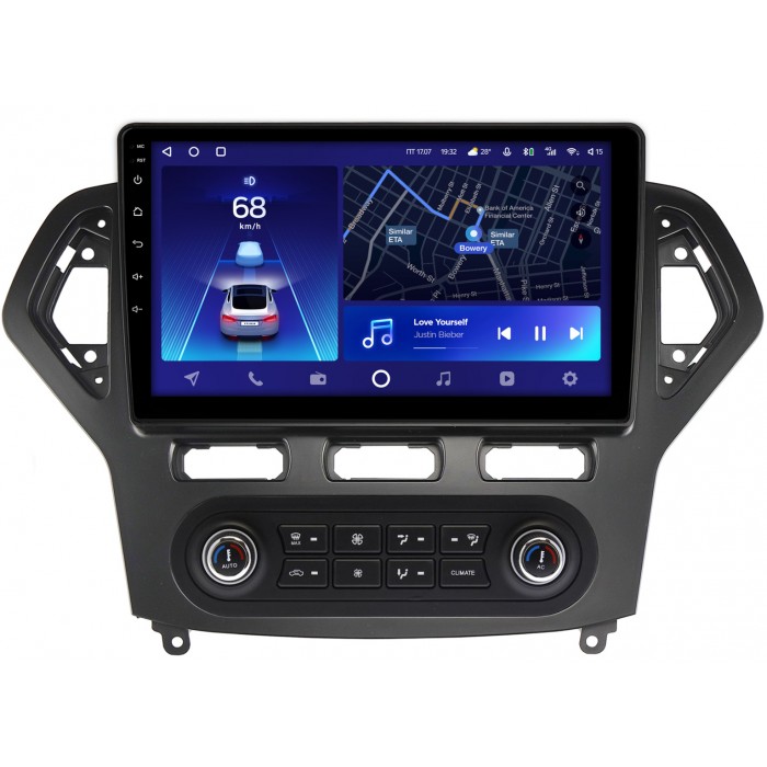 Штатная магнитола Ford Mondeo IV 2007-2010 Teyes CC2 PLUS 10 дюймов 6/128 RM-10-1380 на Android 10 (4G-SIM, DSP, QLed)