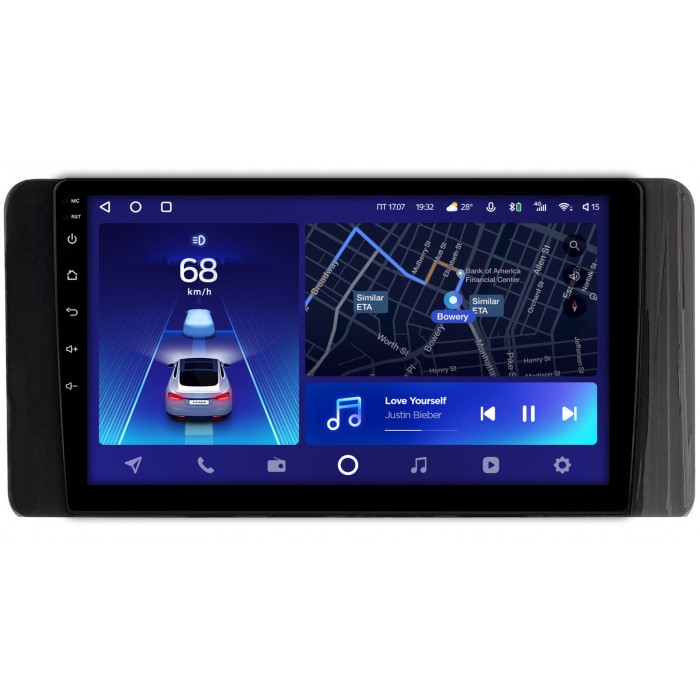 Штатная магнитола Skoda Rapid 2 2020-2022 Teyes CC2 PLUS 10 дюймов 6/128 RM-10-1400 на Android 10 (4G-SIM, DSP, QLed)