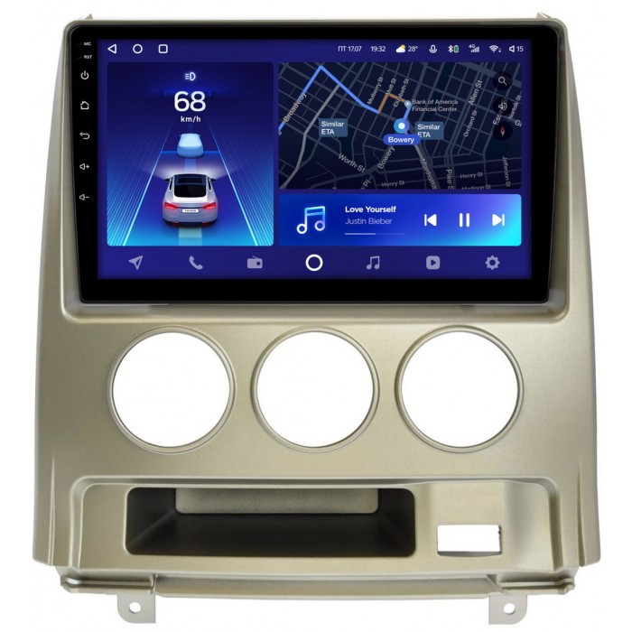 Штатная магнитола Mitsubishi Delica D:5 (2007-2009) Teyes CC2 PLUS 10 дюймов 6/128 RM-10-2561 на Android 10 (4G-SIM, DSP, QLed)