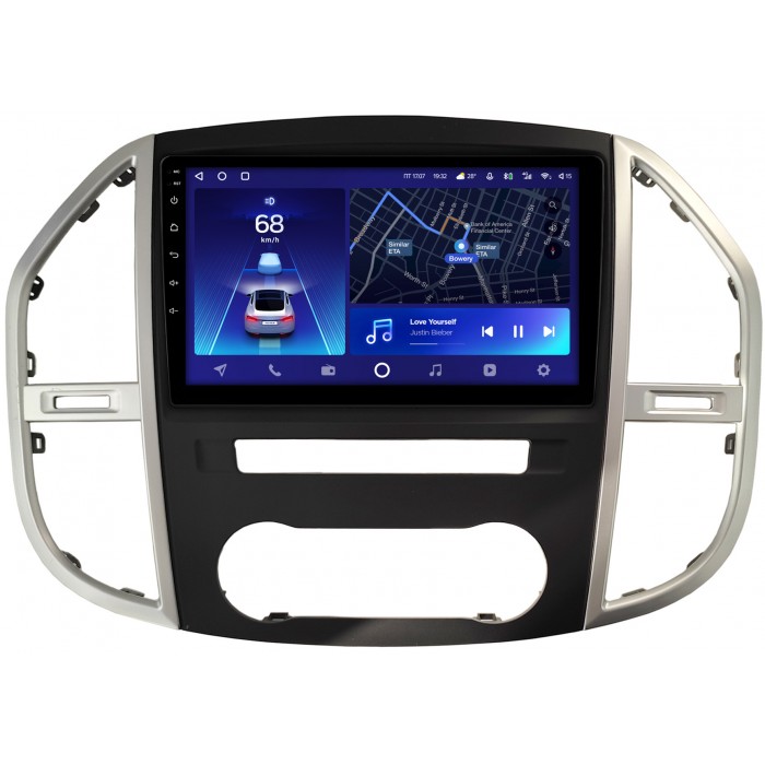 Штатная магнитола Mercedes Vito III (W447) 2014-2022 Teyes CC2 PLUS 10 дюймов 6/128 RM-10-3045 на Android 10 (4G-SIM, DSP, QLed)