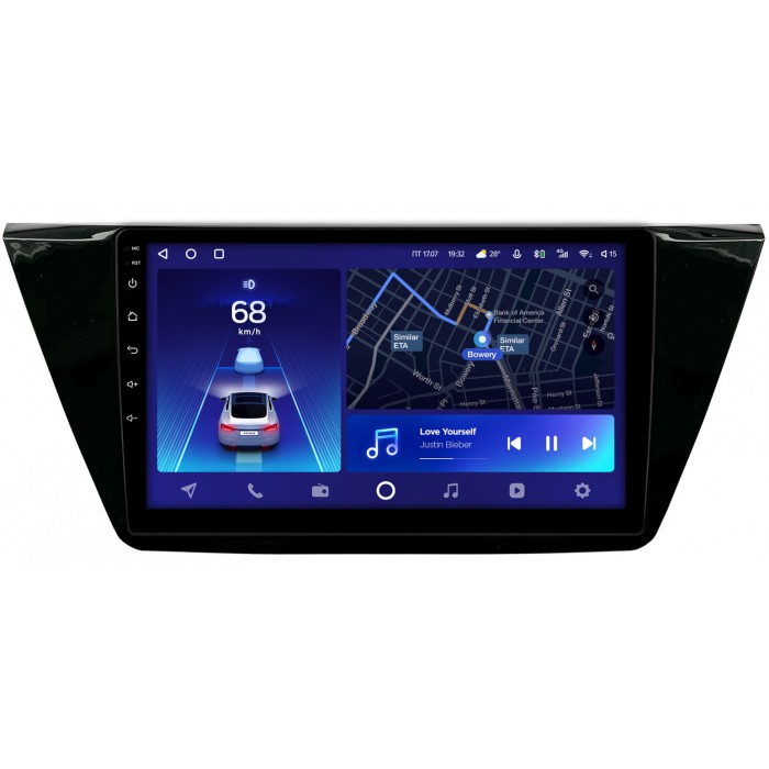 Штатная магнитола Volkswagen Touran 3 (2015-2022) (глянец) Teyes CC2 PLUS 10 дюймов 6/128 RM-10-661 на Android 10 (4G-SIM, DSP, QLed)