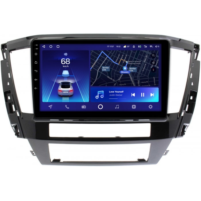 Штатная магнитола Mitsubishi Pajero Sport III (2019-2022) рестайлинг Teyes CC2 PLUS 10 дюймов 6/128 RM-10-735 на Android 10 (4G-SIM, DSP, QLed)