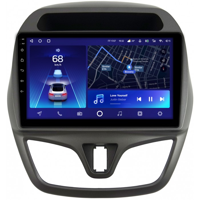 Штатная магнитола Chevrolet Spark IV 2015-2018 Teyes CC2 PLUS 9 дюймов 3/32 RM-9-1235 на Android 10 (4G-SIM, DSP, QLed)