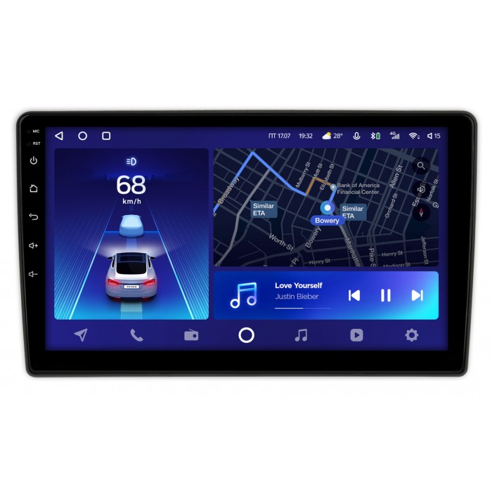 Штатная магнитола Opel Vectra С 2002-2008 Teyes CC2 PLUS 9 дюймов 3/32 RM-9-1385 на Android 10 (4G-SIM, DSP, QLed)