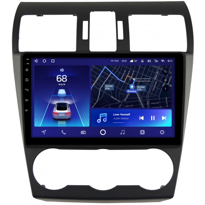 Штатная магнитола Subaru Forester 4, Impreza 4, XV (2011-2016) Teyes CC2 PLUS 9 дюймов 3/32 RM-9-1518 на Android 10 (4G-SIM, DSP, QLed)