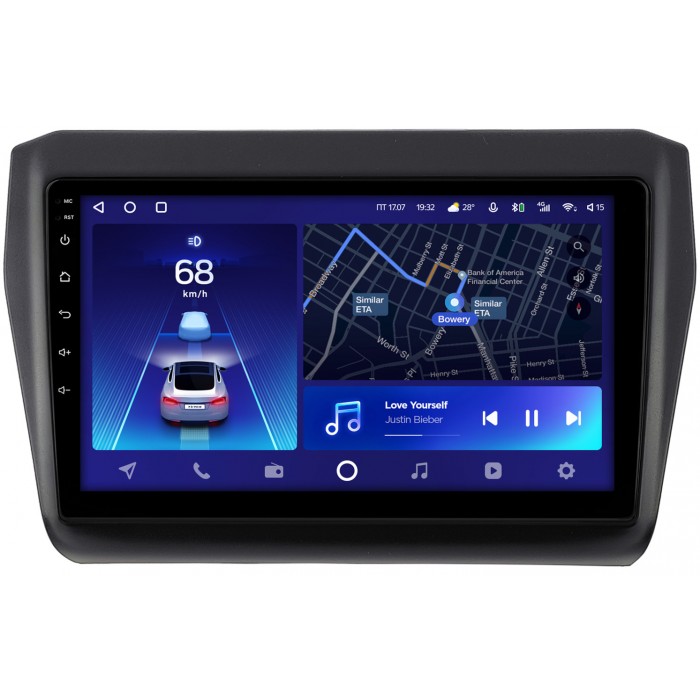 Штатная магнитола Suzuki Swift V 2016-2022 Teyes CC2 PLUS 9 дюймов 3/32 RM-9-4875 на Android 10 (4G-SIM, DSP, QLed)