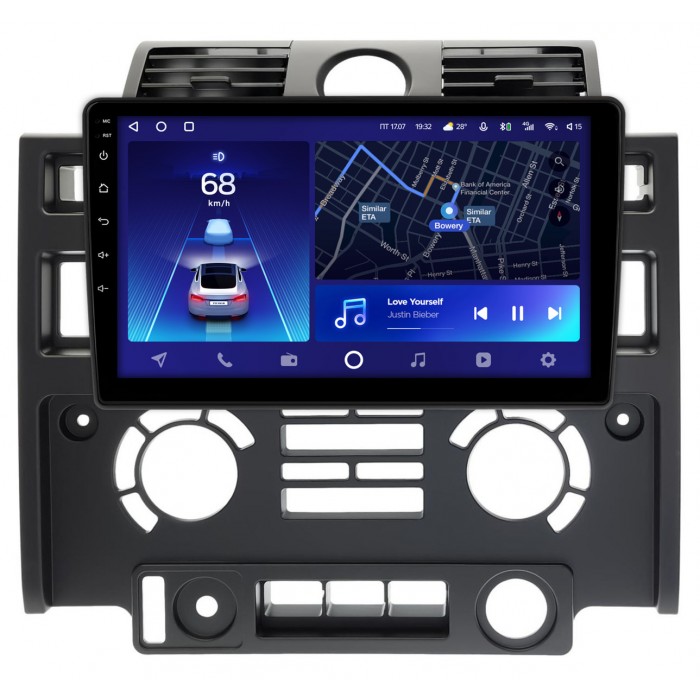 Штатная магнитола Land Rover Defender (2007-2016) Teyes CC2 PLUS 9 дюймов 4/64 RM-9-013 на Android 10 (4G-SIM, DSP, QLed)