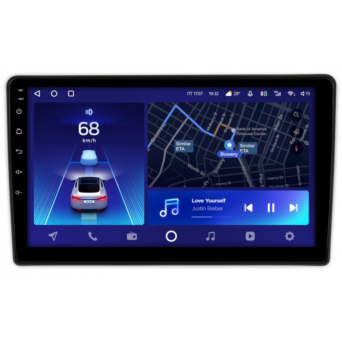 Штатная магнитола Honda Pilot 2002-2008 Teyes CC2 PLUS 9 дюймов 4/64 RM-9-1145 на Android 10 (4G-SIM, DSP, QLed)