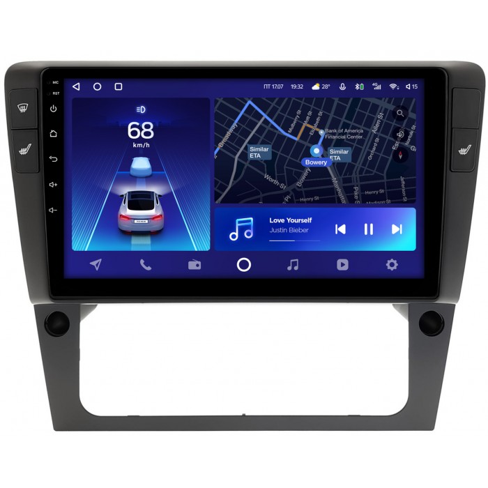 Штатная магнитола Volkswagen Passat B6 (2005-2011) Teyes CC2 PLUS 9 дюймов 4/64 RM-9-2416 на Android 10 (4G-SIM, DSP, QLed)