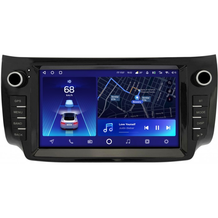 Штатная магнитола Nissan Sentra VII (B17), Tiida II 2013-2019 Teyes CC2 PLUS 9 дюймов 4/64 RM-9-2508 на Android 10 (4G-SIM, DSP, QLed)