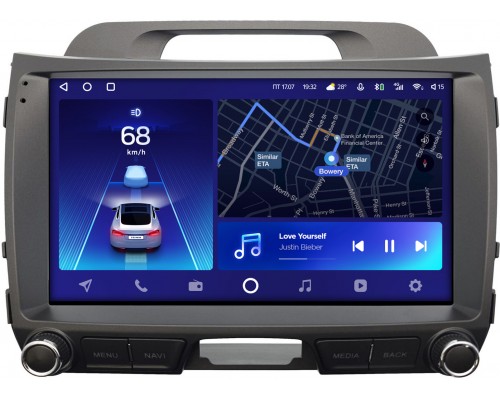 Kia Sportage III 2010-2016 Teyes CC2 PLUS 9 дюймов 4/64 RM-9-2772 на Android 10 (4G-SIM, DSP, QLed)