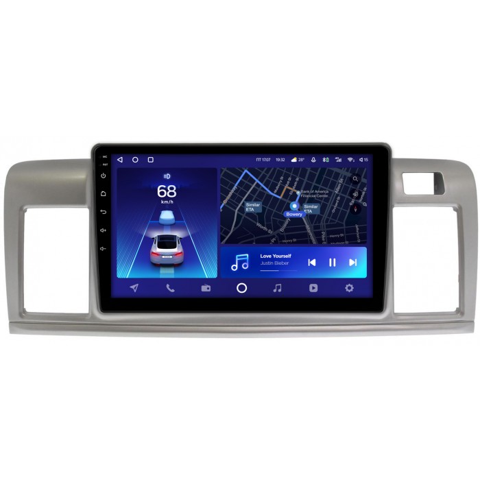 Штатная магнитола Toyota Raum II 2003-2011 Teyes CC2 PLUS 9 дюймов 6/128 RM-9-1333 на Android 10 (4G-SIM, DSP, QLed)