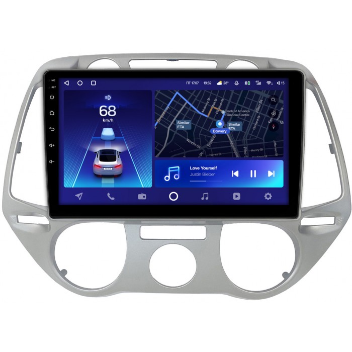 Штатная магнитола Hyundai i20 I 2008-2012 (без климат-контроля) Teyes CC2 PLUS 9 дюймов 6/128 RM-9-1397 на Android 10 (4G-SIM, DSP, QLed)