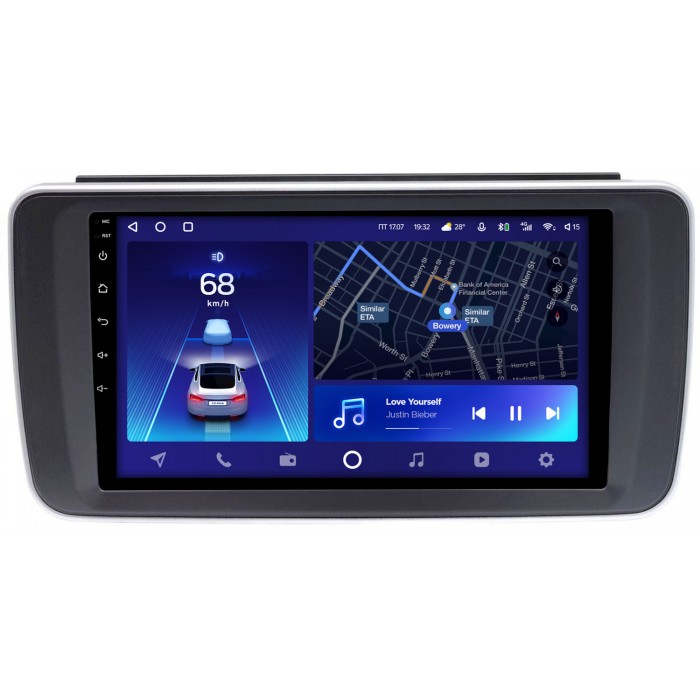 Штатная магнитола Nissan Leaf 2 (2017-2022) Teyes CC2 PLUS 9 дюймов 6/128 RM-9-1427 на Android 10 (4G-SIM, DSP, QLed)