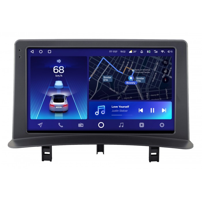 Штатная магнитола Renault Clio 3 (2005-2014) Teyes CC2 PLUS 9 дюймов 6/128 RM-9-2486 на Android 10 (4G-SIM, DSP, QLed)