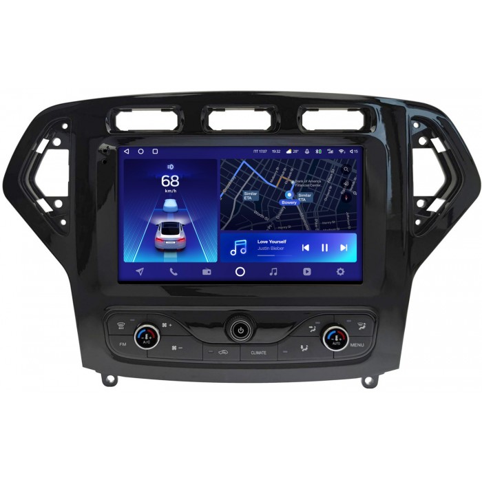 Штатная магнитола Ford Mondeo IV 2007-2010 (с климат-контролем) Teyes CC2 PLUS 9 дюймов 6/128 RM-9-5427 на Android 10 (4G-SIM, DSP, QLed)
