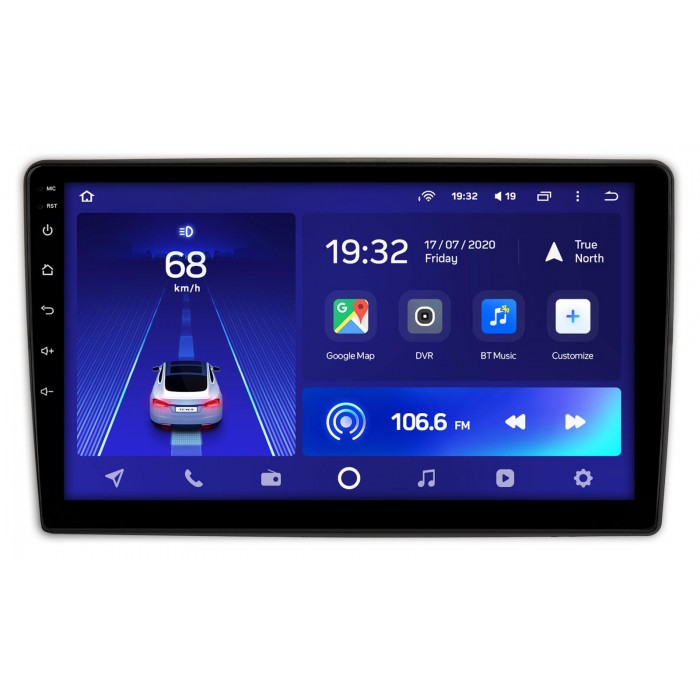 Штатная магнитола Fiat 500L (2012-2017) Teyes CC2L PLUS 10 дюймов 1/16 RM-10-1323 на Android 8.1 (DSP, IPS, AHD)