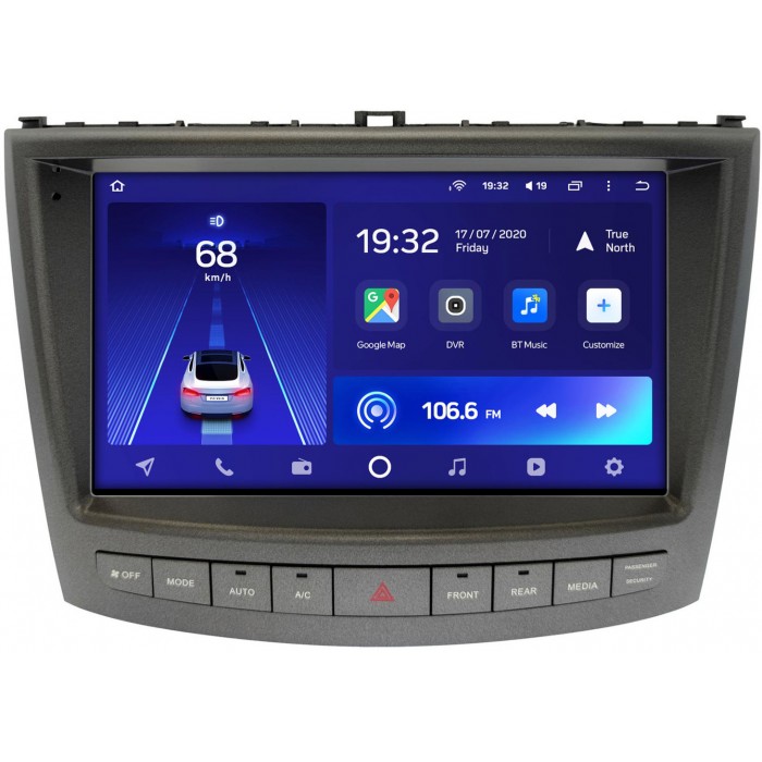 Штатная магнитола Lexus IS II 2005-2013 (для авто без Navi) Teyes CC2L PLUS 10 дюймов 1/16 RM-10-1677 на Android 8.1 (DSP, IPS, AHD)