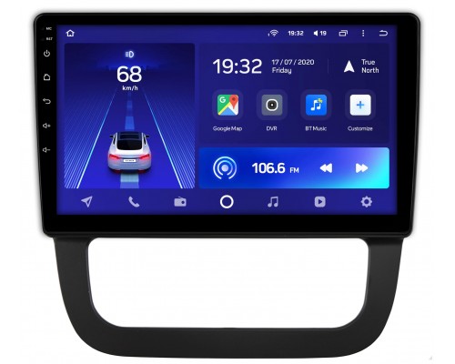 Volkswagen Jetta 2005-2011 (с климат-контролем) Teyes CC2L PLUS 10 дюймов 1/16 RM-10-1681 на Android 8.1 (DSP, IPS, AHD)