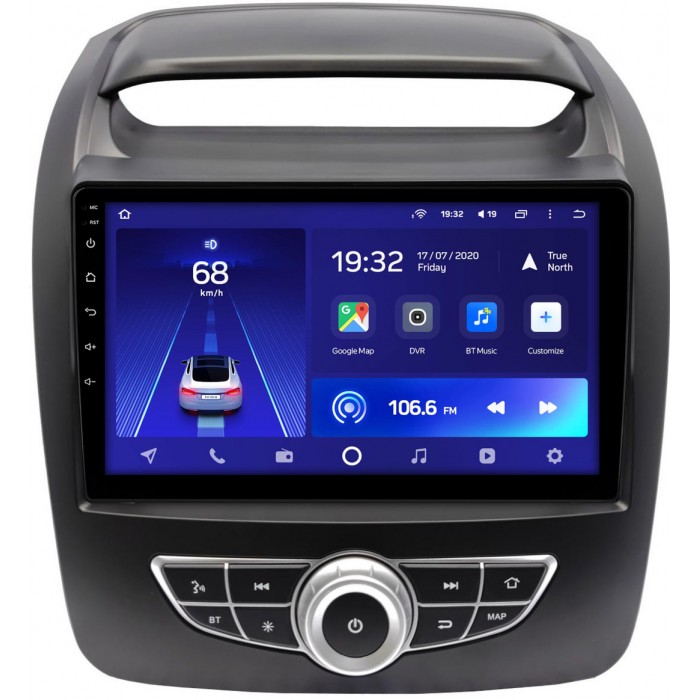Штатная магнитола Kia Sorento II 2012-2020 (для авто с Navi с кнопками) Teyes CC2L PLUS 9 дюймов 1/16 RM-9-1319 на Android 8.1 (DSP, IPS, AHD)