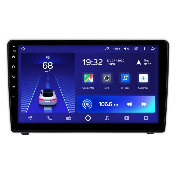 Штатная магнитола Peugeot 407 (2004-2010) (черная) Teyes CC2L PLUS 9 дюймов 1/16 RM-9-6720 на Android 8.1 (DSP, IPS, AHD)