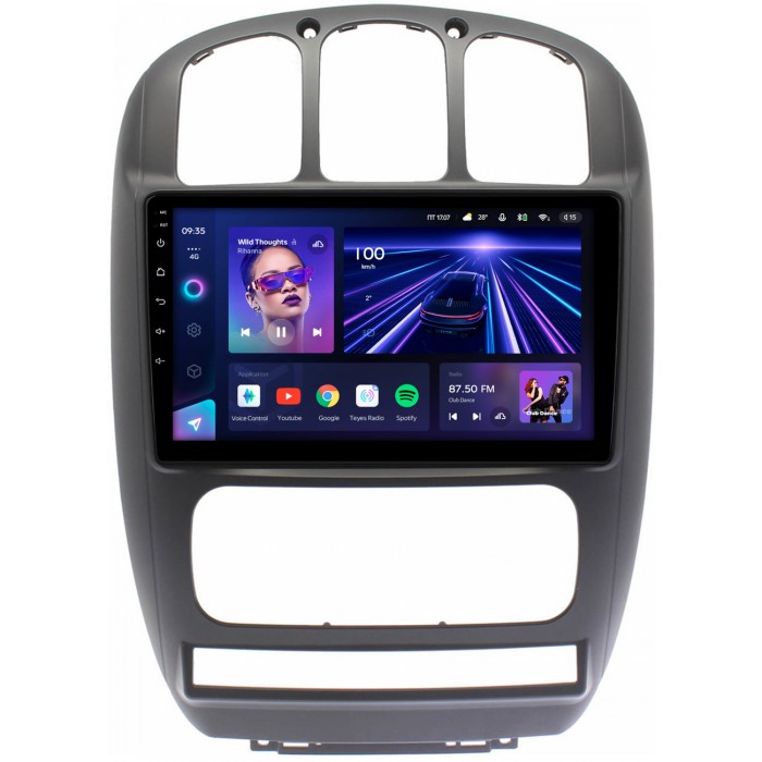 Штатная магнитола Dodge Caravan 4, Grand Caravan 4 (2000-2007) Teyes CC3 10 дюймов 4/64 RM-10-1142 на Android 10 (4G-SIM, DSP, QLed)