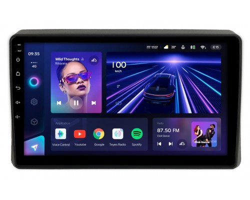 Renault Master (2020-2021) Teyes CC3 10 дюймов 4/64 RM-10-1391 на Android 10 (4G-SIM, DSP, QLed)