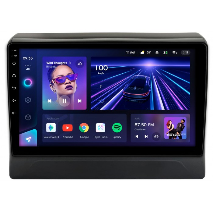 Штатная магнитола Mitsubishi Delica D:5 (2018-2022) Teyes CC3 10 дюймов 4/64 RM-10-2562 на Android 10 (4G-SIM, DSP, QLed)