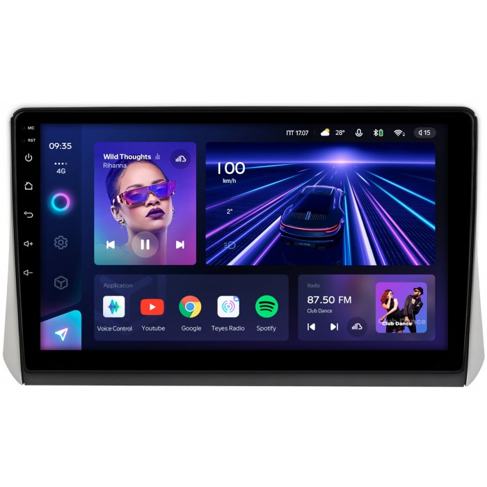 Штатная магнитола Mitsubishi Xpander (2017-2023) Teyes CC3 10 дюймов 6/128 RM-10-092 на Android 10 (4G-SIM, DSP, QLed)