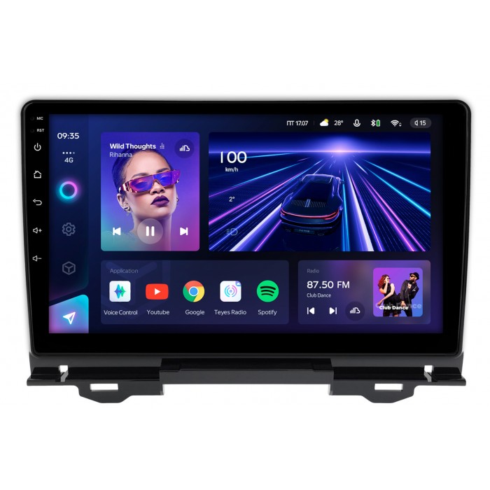 Штатная магнитола Honda Vezel 2 (2021-2022) Teyes CC3 10 дюймов 6/128 RM-10-224 на Android 10 (4G-SIM, DSP, QLed)