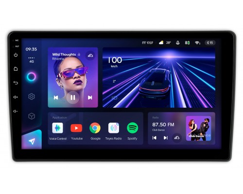 GAZ Газель Некст (Gazelle Next) Teyes CC3 10 дюймов 6/128 RM-10-856 на Android 10 (4G-SIM, DSP, QLed)