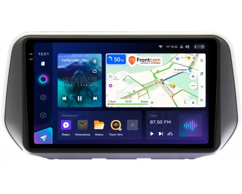 Hyundai Santa Fe IV 2018-2021 Teyes CC3 2K 10.36 дюймов 3/32 RM-10-1137 на Android 10 (4G-SIM, DSP, QLed)
