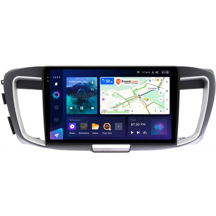 Штатная магнитола Honda Accord 9 (2012-2019) Teyes CC3 2K 10.36 дюймов 3/32 RM-10-1156 на Android 10 (4G-SIM, DSP, QLed)