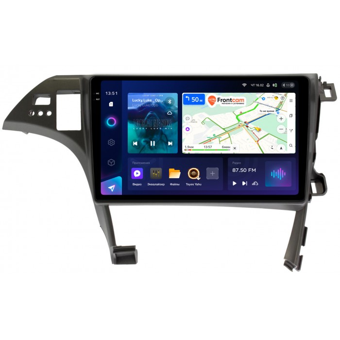 Штатная магнитола Toyota Prius III (XW30) 2009-2015 (левый руль) Teyes CC3 2K 10.36 дюймов 3/32 RM-10-1231 на Android 10 (4G-SIM, DSP, QLed)