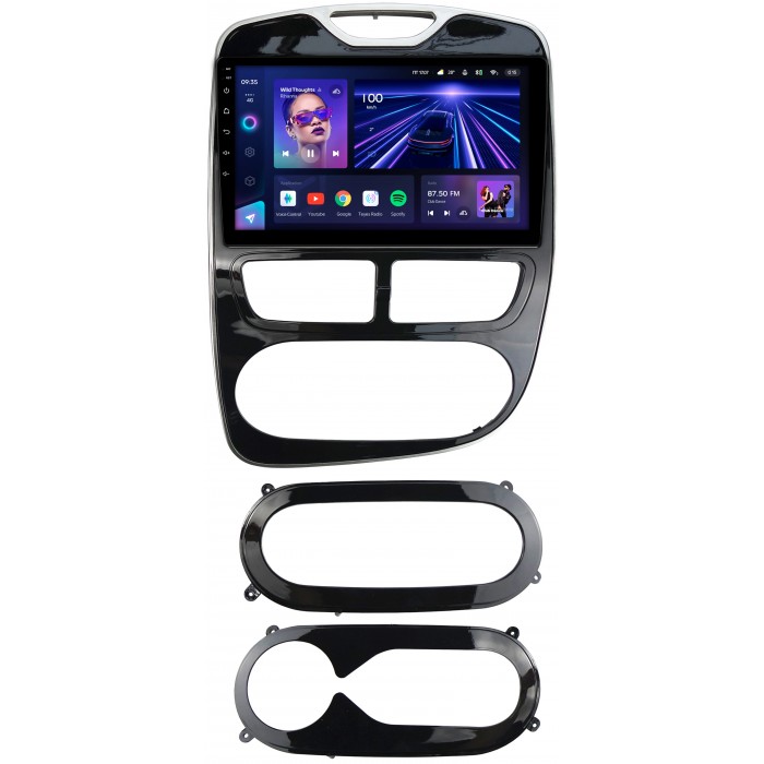 Штатная магнитола Renault Clio 4 (2012-2016) Teyes CC3 2K 10.36 дюймов 3/32 RM-10-2807 на Android 10 (4G-SIM, DSP, QLed)