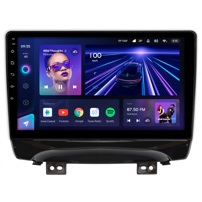 Штатная магнитола JAC S3 2014-2022 Teyes CC3 2K 10.36 дюймов 4/64 RM-10-1146 на Android 10 (4G-SIM, DSP, QLed)