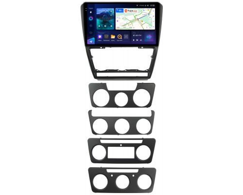 Skoda Octavia II (A5) 2004-2013 (черный) Teyes CC3 2K 10.36 дюймов 4/64 RM-10-1217 на Android 10 (4G-SIM, DSP, QLed)