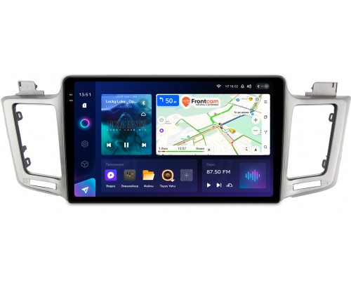 Toyota RAV4 (CA40) 2013-2019 Teyes CC3 2K 10.36 дюймов 4/64 RM-1060 (для авто без камеры) на Android 10 (4G-SIM, DSP, QLed)