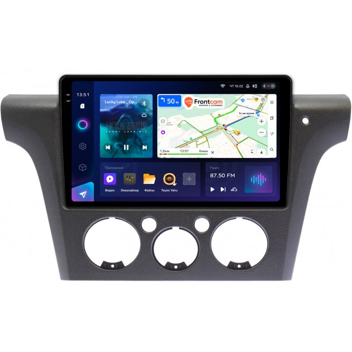 Штатная магнитола Mitsubishi Airtrek (2001-2008) Teyes CC3 2K 10.36 дюймов 6/128 RM-10-1132 на Android 10 (4G-SIM, DSP, QLed)