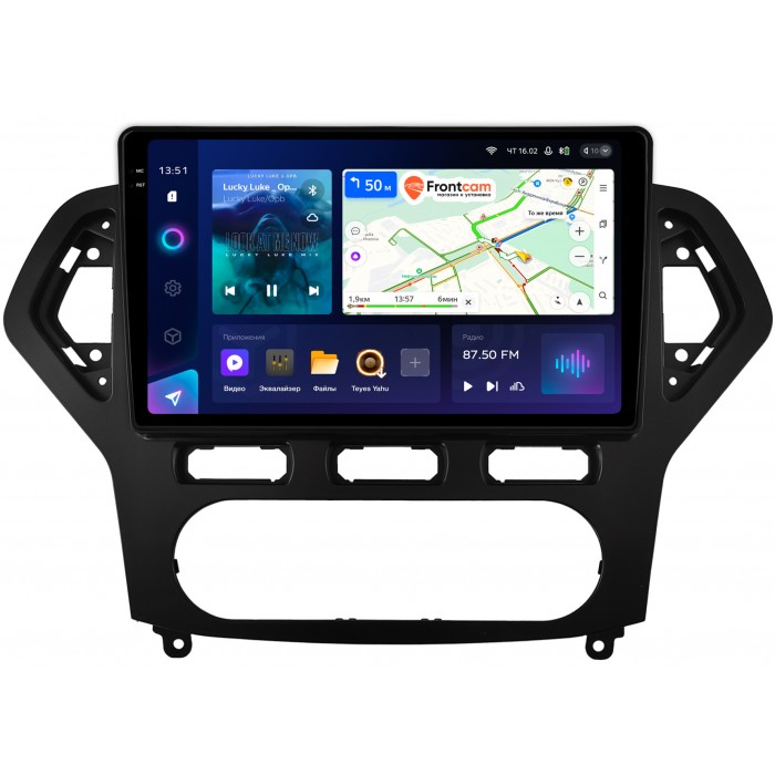Штатная магнитола Ford Mondeo IV 2007-2010 Teyes CC3 2K 10.36 дюймов 6/128 RM-10-1382 на Android 10 (4G-SIM, DSP, QLed)