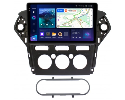 Ford Mondeo IV 2010-2015 (черная) Teyes CC3 2K 10.36 дюймов 6/128 RM-1019 на Android 10 (4G-SIM, DSP, QLed)