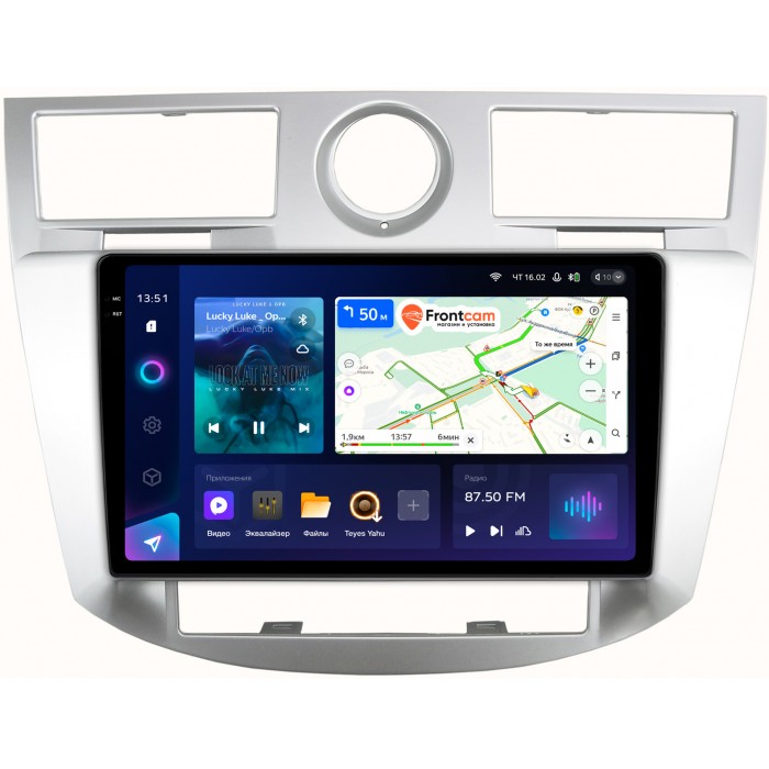 Штатная магнитола Chrysler Sebring III 2006-2010 Teyes CC3 2K 9.5 дюймов 3/32 RM-9-1091 на Android 10 (4G-SIM, DSP, QLed)