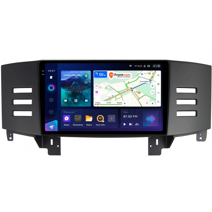 Штатная магнитола Toyota Mark X 2004-2009 (черная) Teyes CC3 2K 9.5 дюймов 3/32 RM-9-160 на Android 10 (4G-SIM, DSP, QLed)